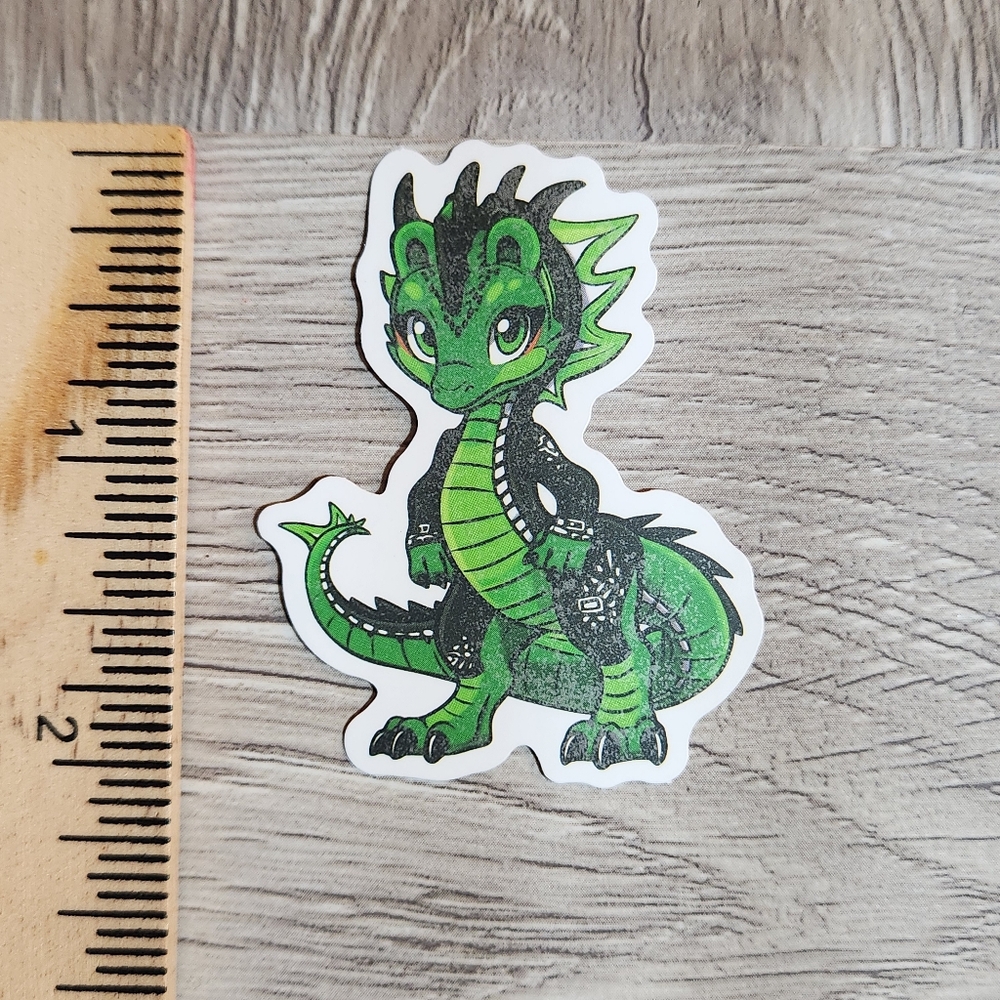 10/$10 Dinosaur Sticker Cartoon Jurassic Colorful Playful Decal